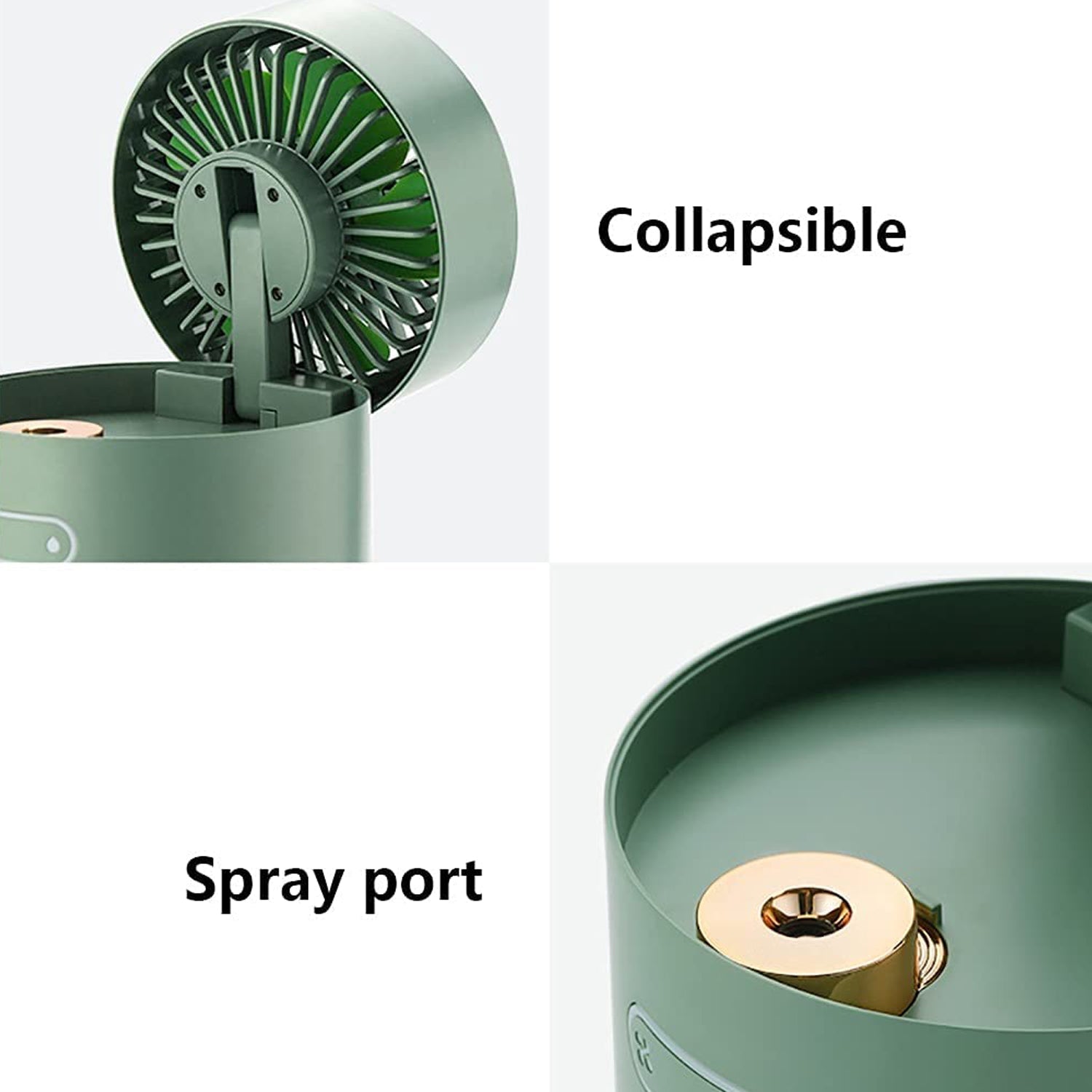 7615 Mini Desktop Cooling Fan, Automatic Shaking Head Rotating Spray humidifier Fan Water Cooling Small Fan Desktop Mini air Conditioning Fan with Small Water Tank DeoDap 7615 Mini Desktop Cooling Fan, Automatic Shaking Head Rotating Spray humidifier Fan Water Cooling Small Fan Desktop Mini air Conditioning Fan with Small Water Tank DeoDap